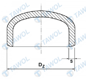 Dennice wg ANSI B16.9